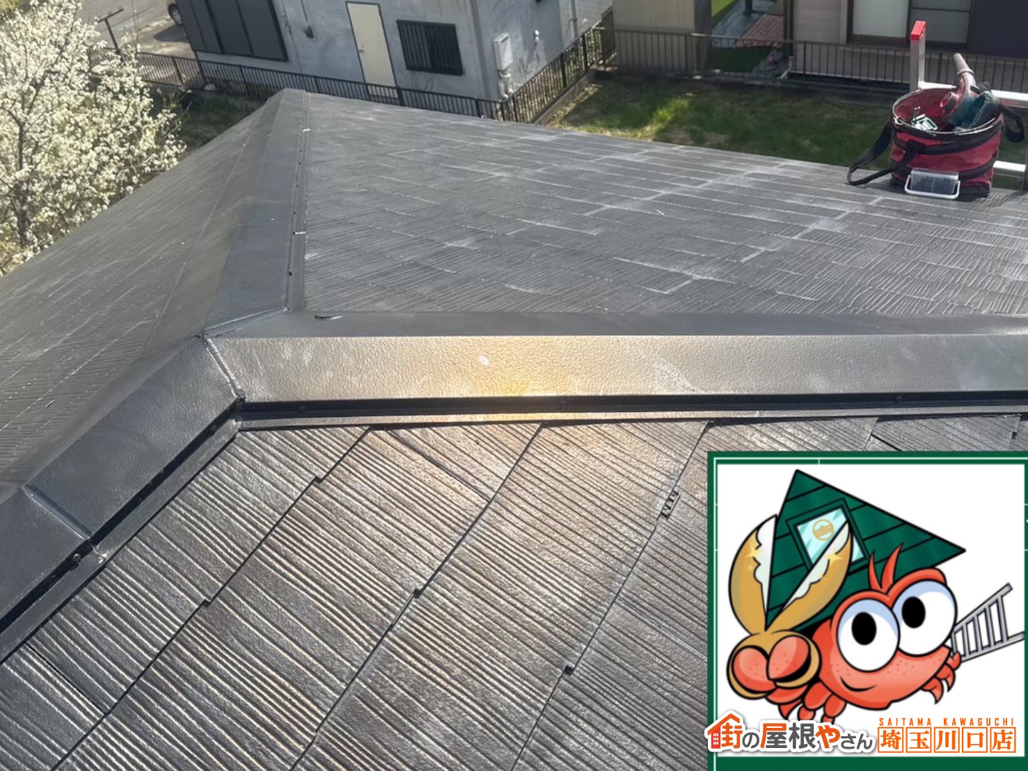 貫板交換　施工後